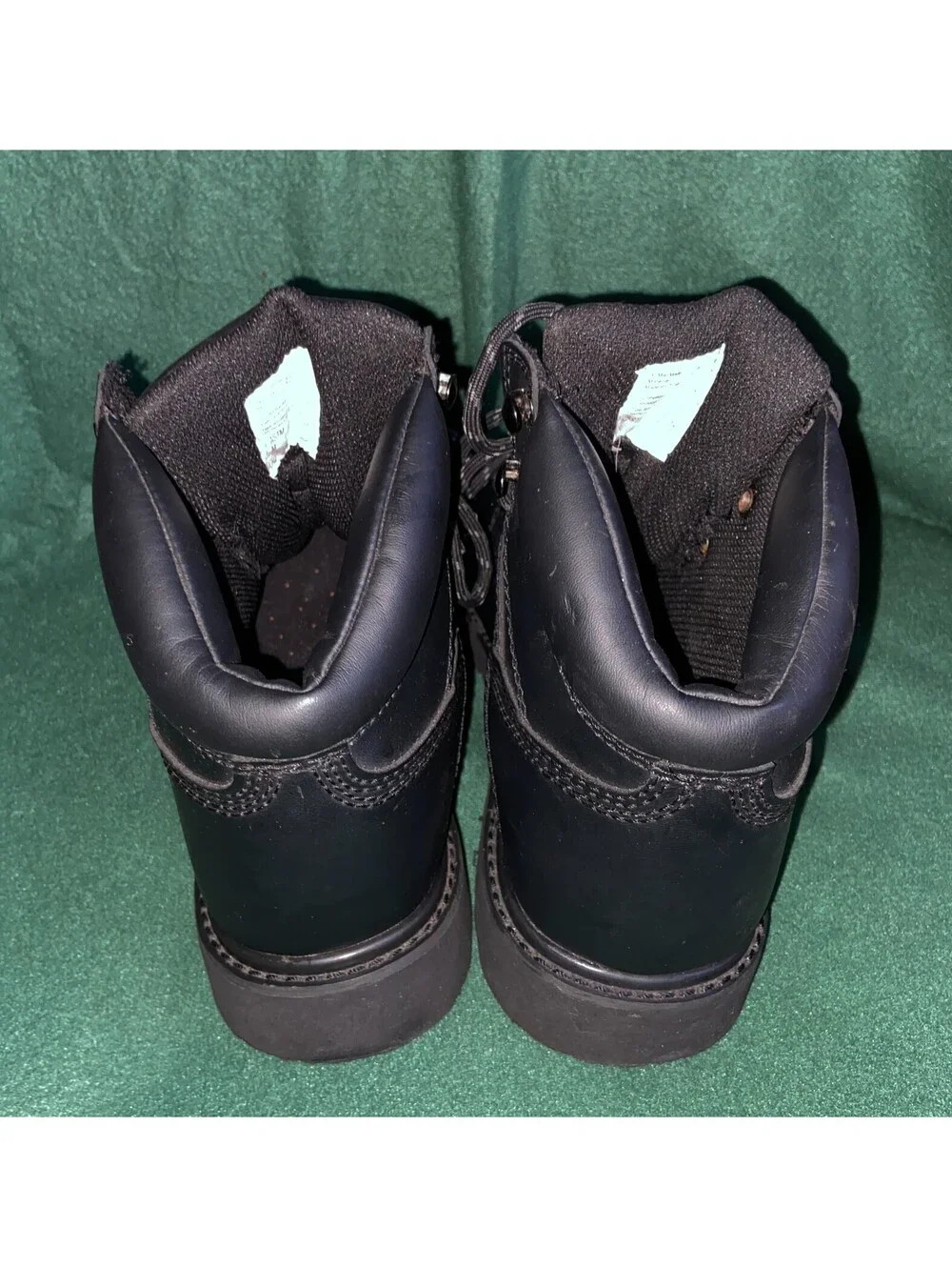 Dexter Comfort Boots Oil Resistant Black Work Construction Motorcycle Sz 6 1/2 W